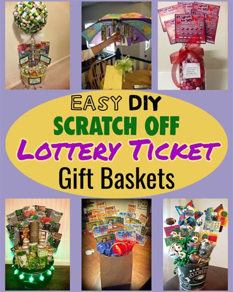 scratch off lottery ticket gift basket|10 Fun and Unique Lottery Ticket Gift Ideas .